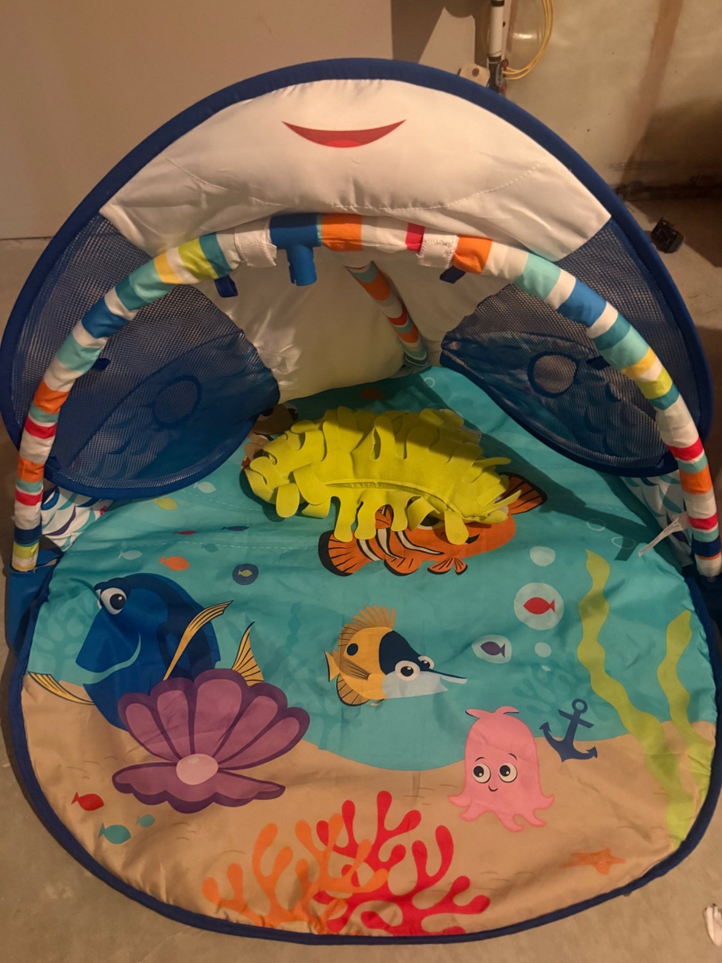 Disney Baby Finding Nemo Mr. Ray Ocean Lights & Music Gym