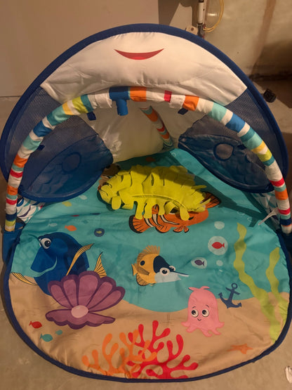 Disney Baby Finding Nemo Mr. Ray Ocean Lights & Music Gym