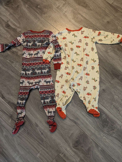 2 pairs of pjs - children's place and pekkle, Kids 12 Month (9-12M)