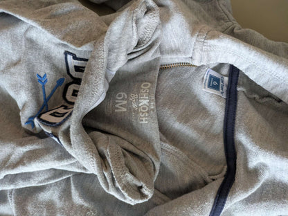 Long sleeve t-shirt and lightweight zip hoodie, Kids 6 Month (3-6M)