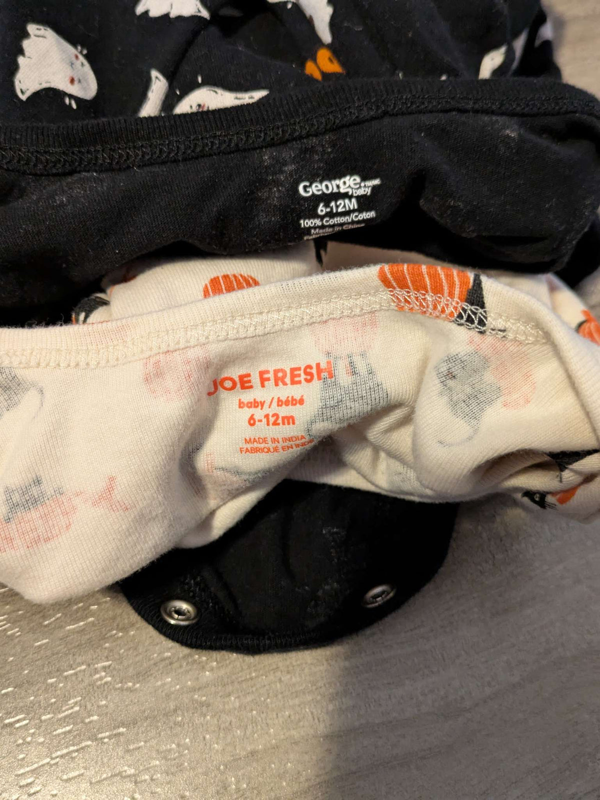 Halloween onesies - Joe fresh and old navy, Kids 12 Month (9-12M)
