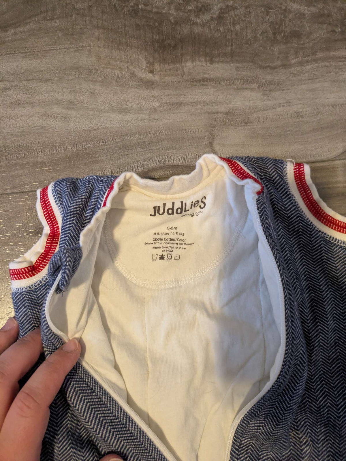 Juddles sleep sack, 0-6 Months (Small)