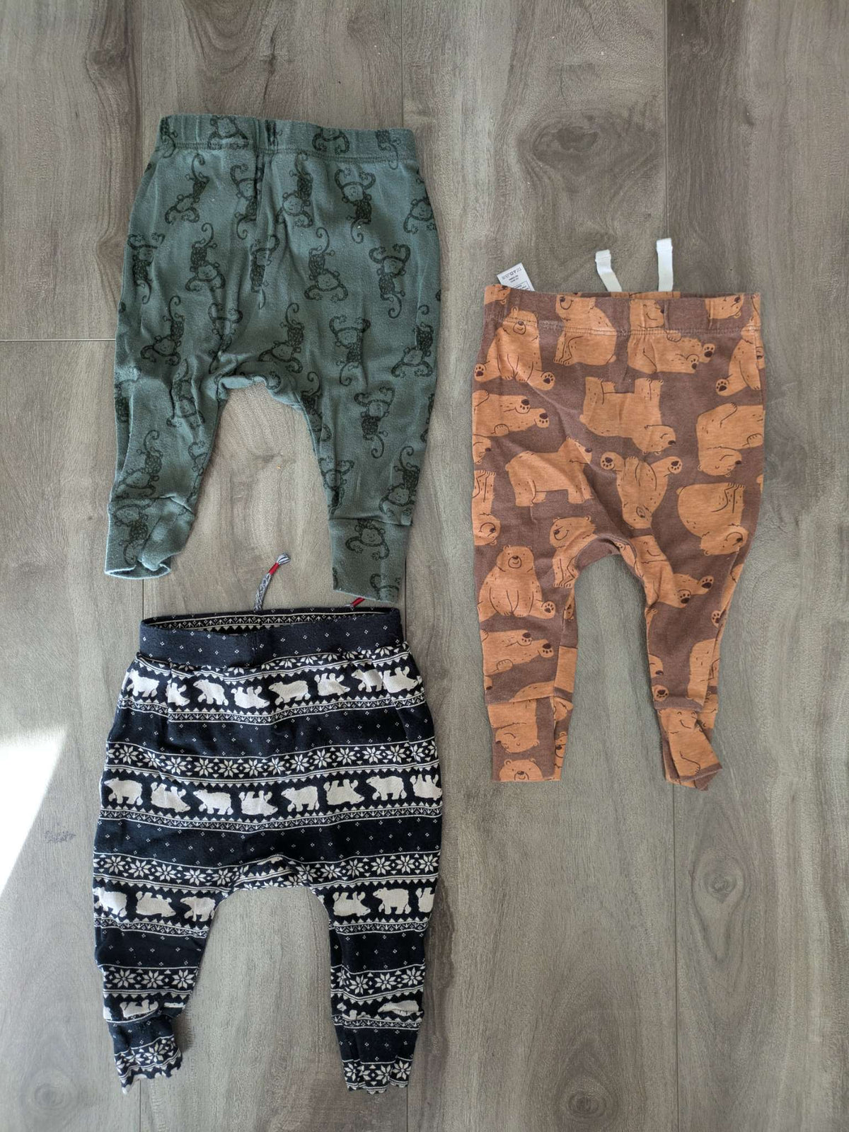 3 pairs harem pants - Joe Fresh , Kids 6 Month (3-6M)