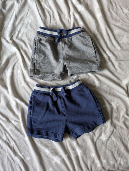 6mo Carter's shorts (2), Kids 6 Month (3-6M)