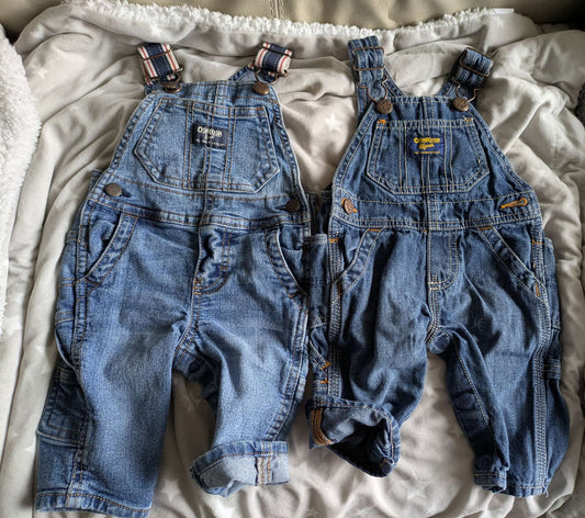 Oshkosh overalls, Kids 6 Month (3-6M)