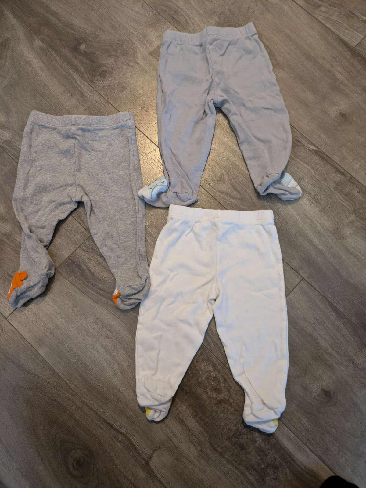 Pants with covered feet, Kids 6 Month (3-6M)