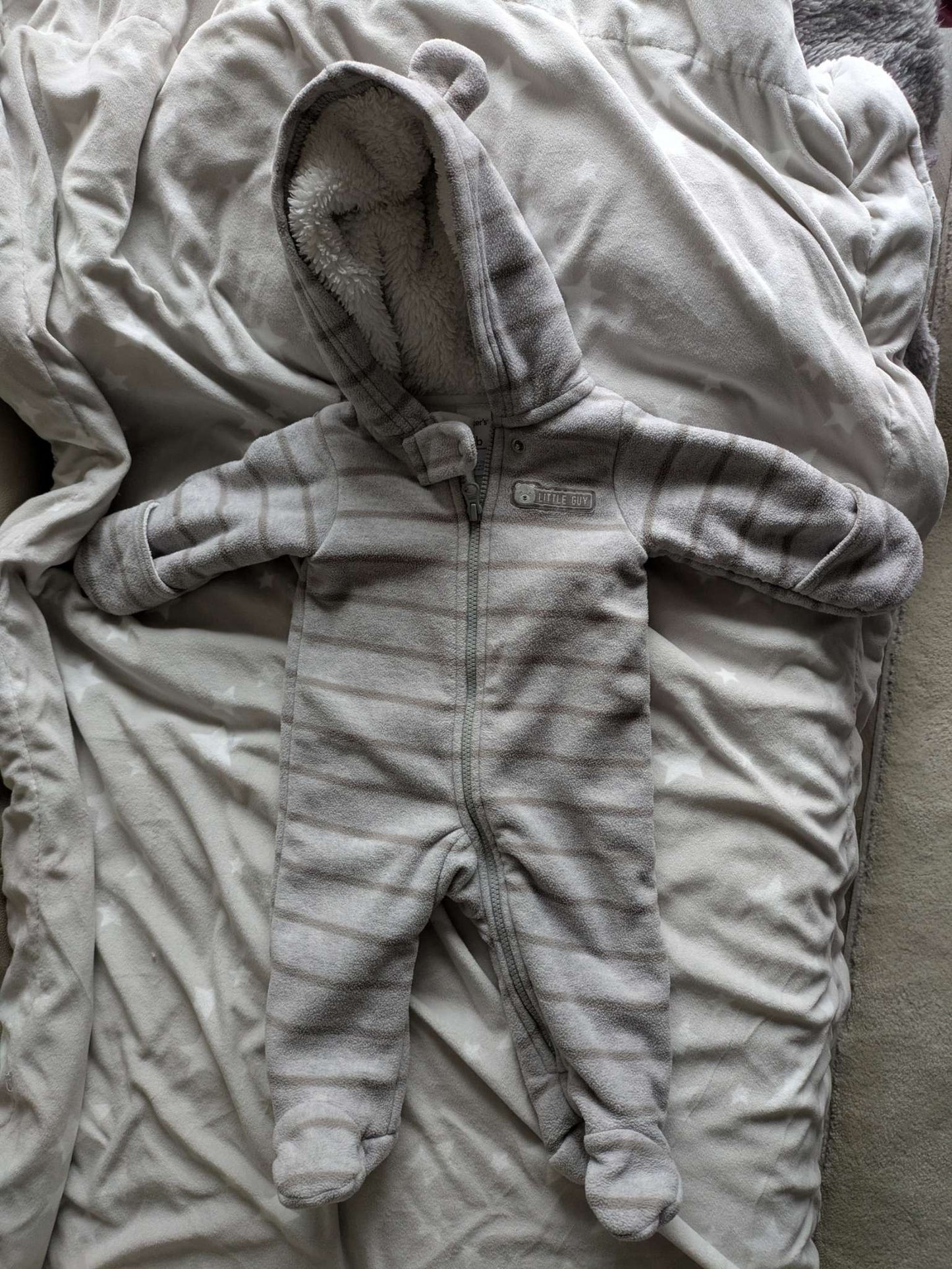 Newborn winter fleece suit, Kids Newborn