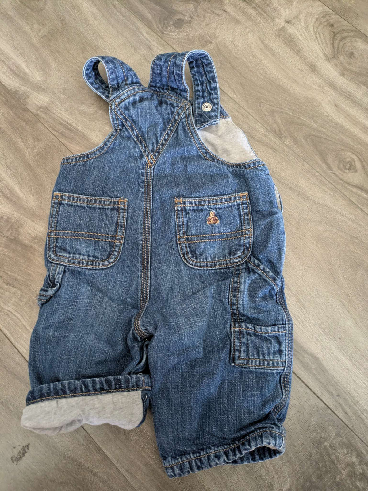 Baby gap lined overalls , Kids 6 Month (3-6M)