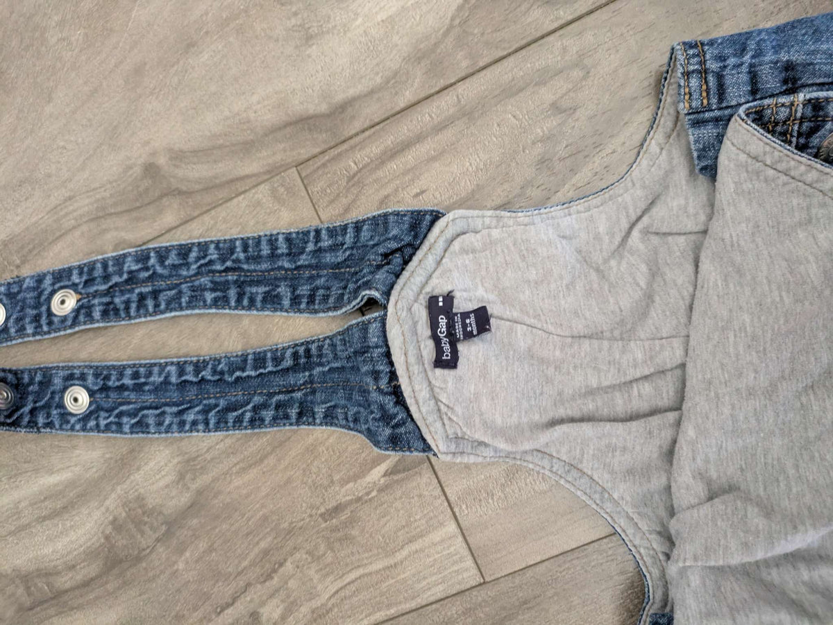 Baby gap lined overalls , Kids 6 Month (3-6M)