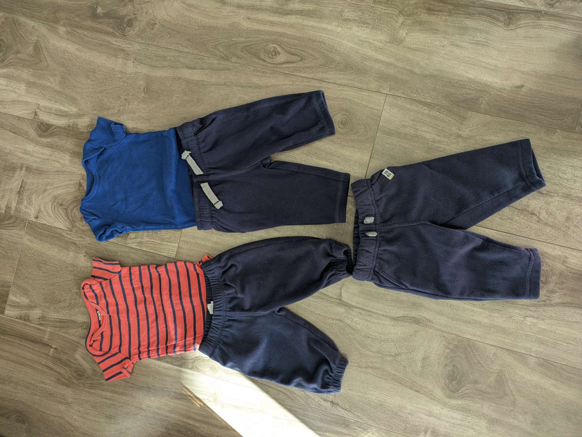 Onesie and pants outfits , Kids 6 Month (3-6M)