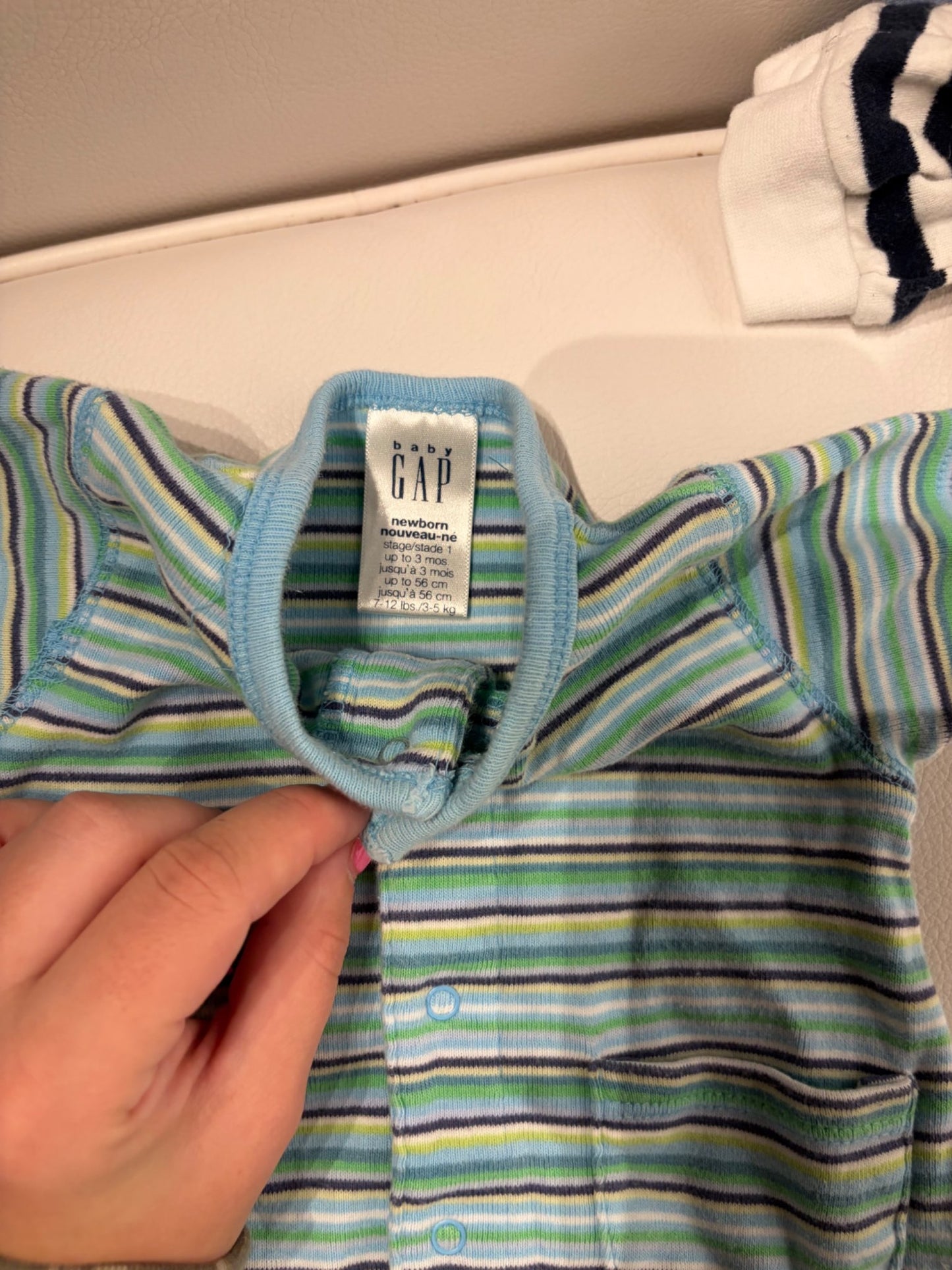 babyGap Striped Baby Romper – Newborn, Kids Newborn