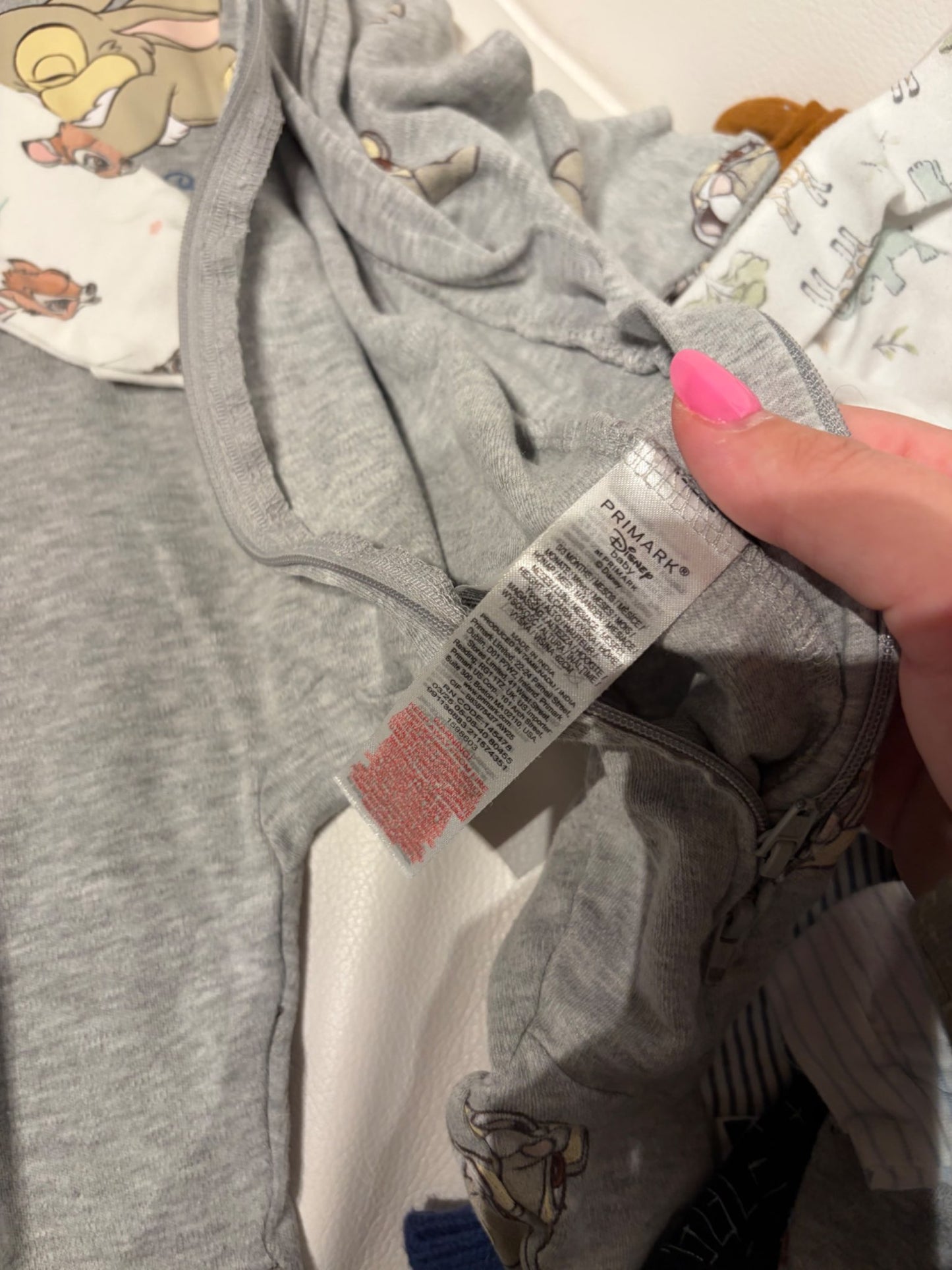 3x Newborn Disney Baby Sleepsuits – Bambi, Thumper & Mickey, Kids Newborn