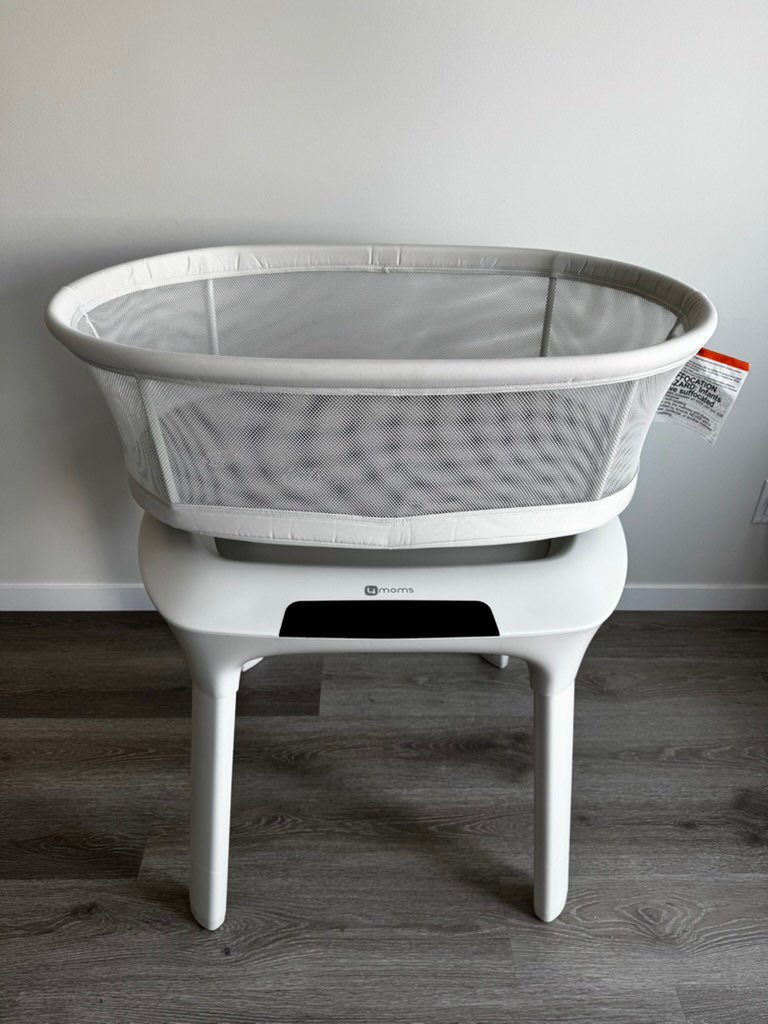 4moms mamaRoo sleep Bassinet with 5 Motions and Sound, 0-6 Months (Small)
