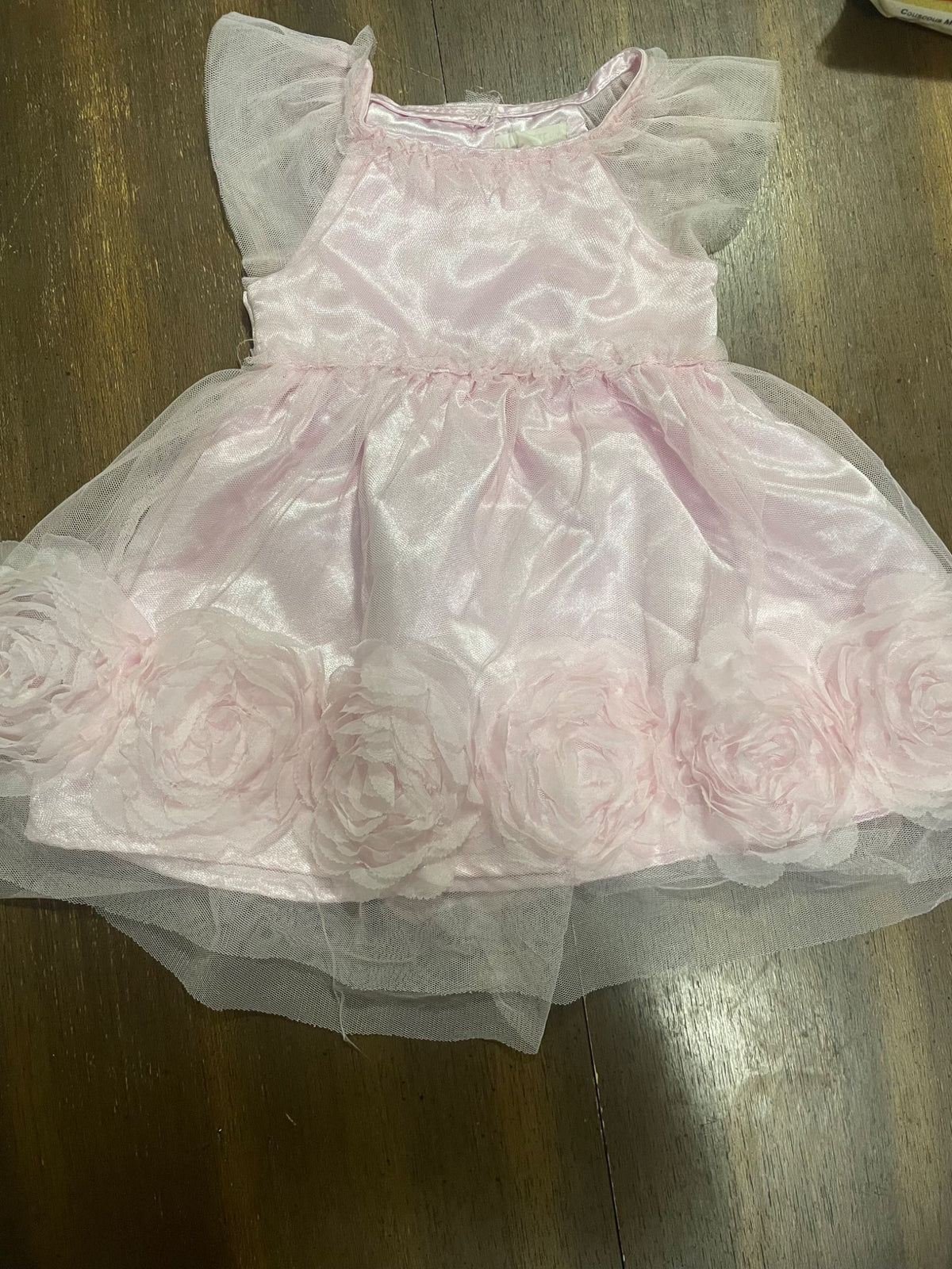 Pink floral dress (18-24months), Kids 24 Month (18-24M)