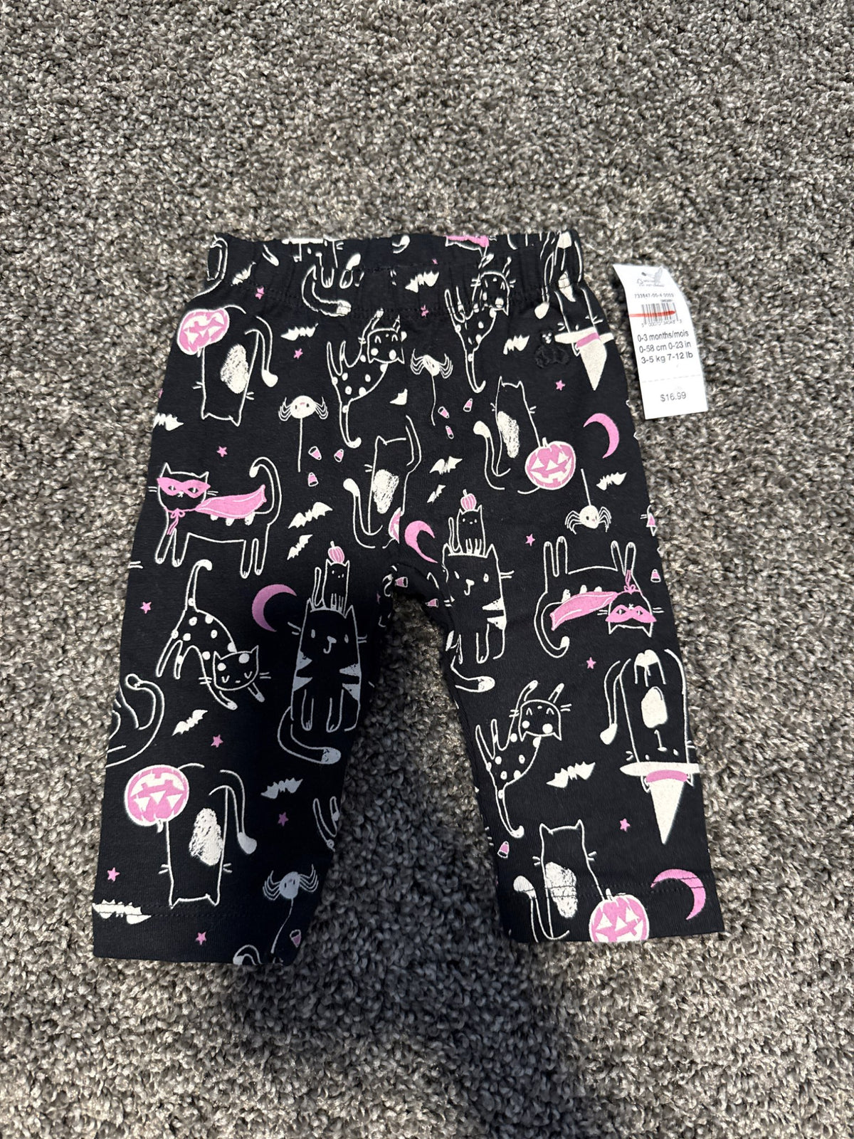 Halloween pants, Kids 3 Month (0-3M)