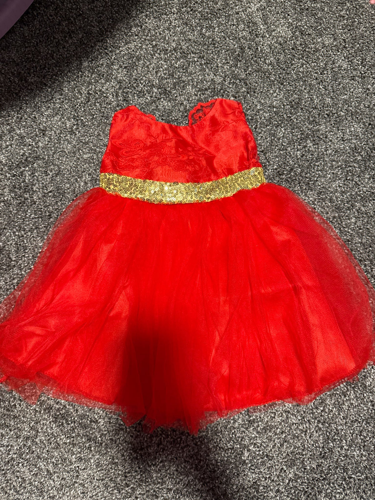 Red dress, Kids 18 Month (12-18M)