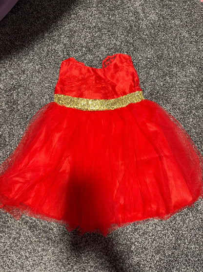 Red dress, Kids 18 Month (12-18M)
