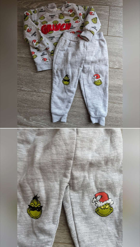 Grinch outfit 6-12 months , Kids 12 Month (9-12M)