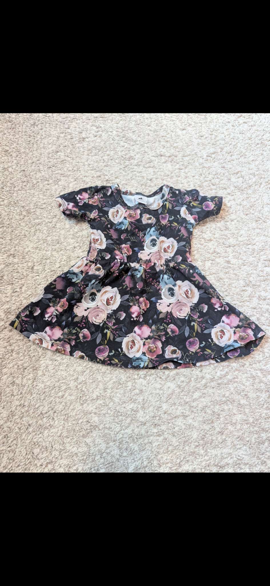 Little and lively romper and floral dress  0-6 months , Kids 6 Month (3-6M)