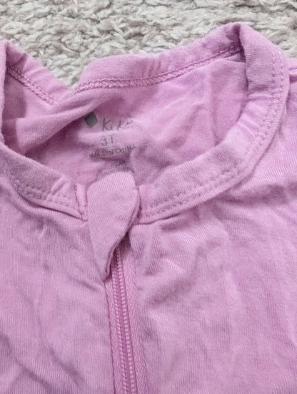 Kyte 3T purple sleep romper, Kids 3T