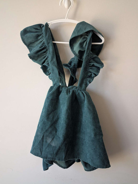 Little spice green romper , Kids 3T