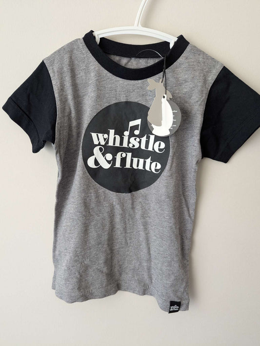Whistle and flute shirt nwt 3/4T