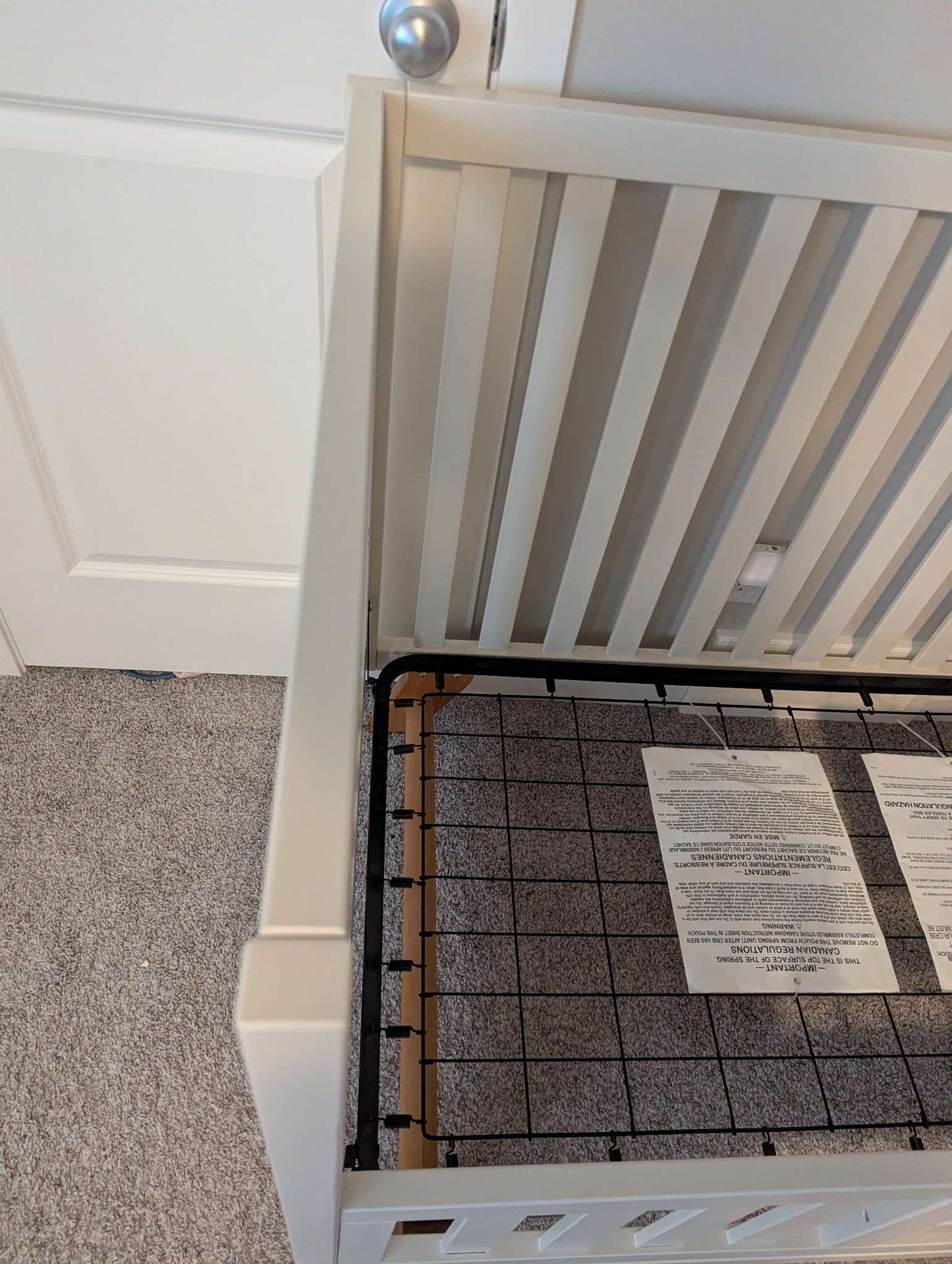 Kidkraft white crib 4 in one