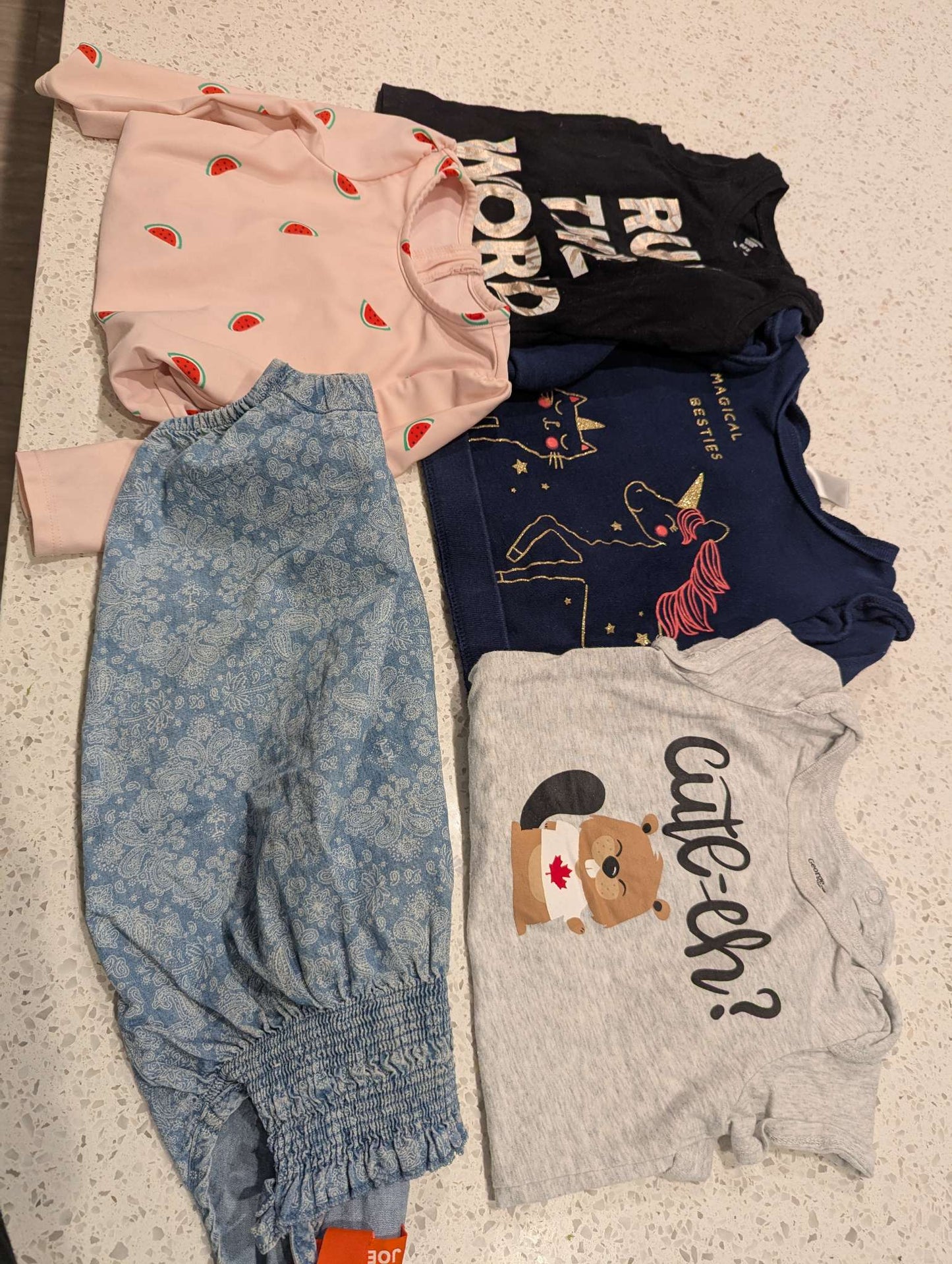 12-18 month girl bundle 5 pc , Kids 18 Month (12-18M)