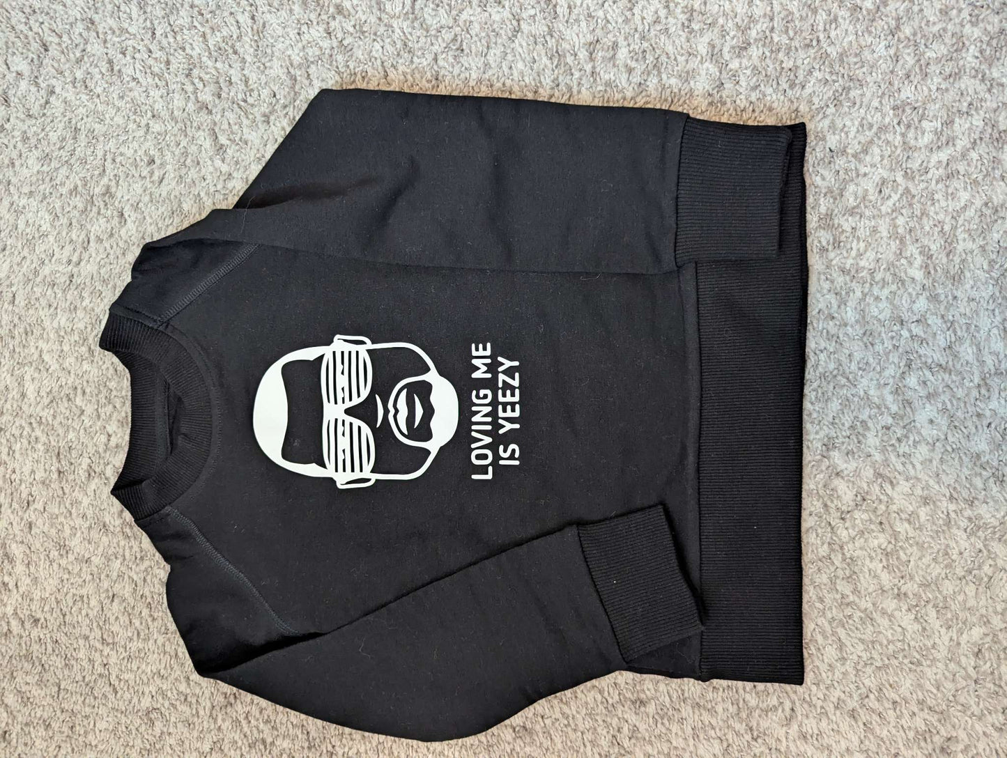 Silas and the sloth kanye west Yeezy sweater , Kids 4/4T