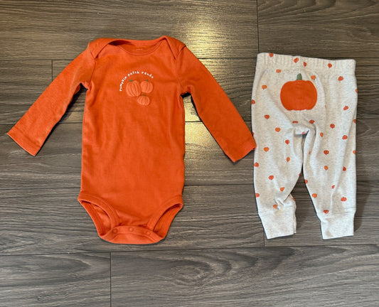 Pumpkin Patch Outfit (6-9 Months), Kids 9 Month (6-9M)