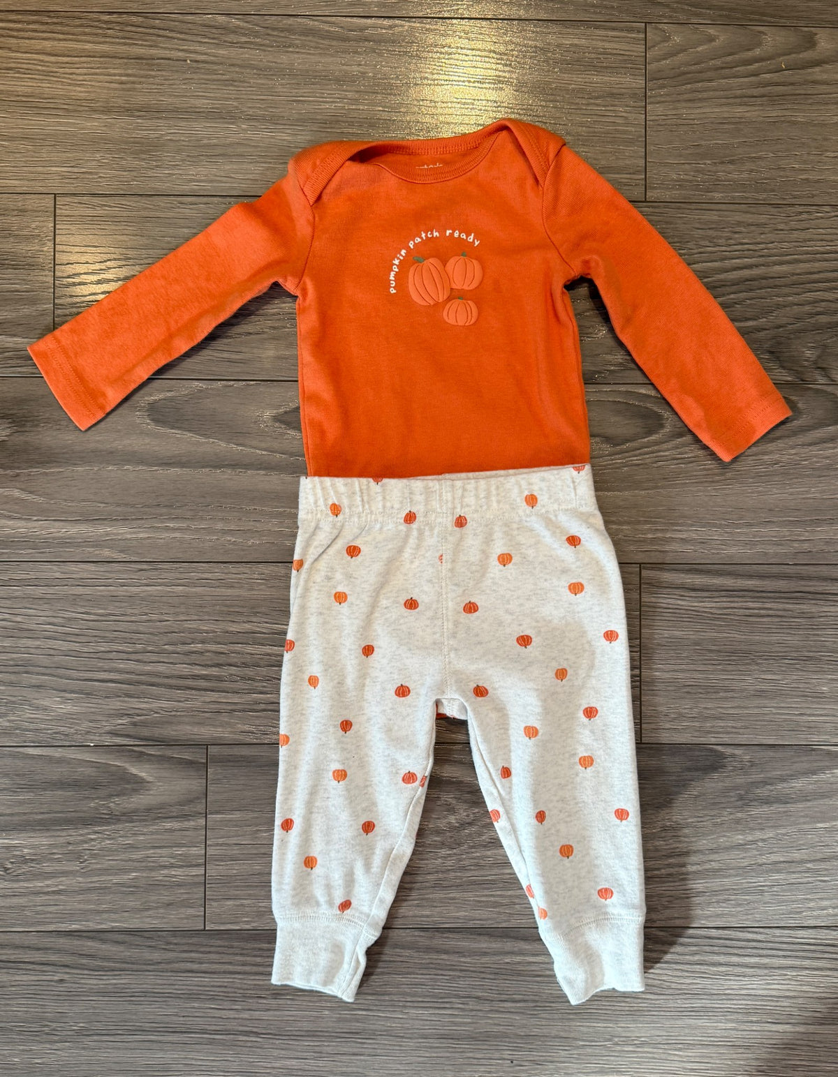Pumpkin Patch Outfit (6-9 Months), Kids 9 Month (6-9M)