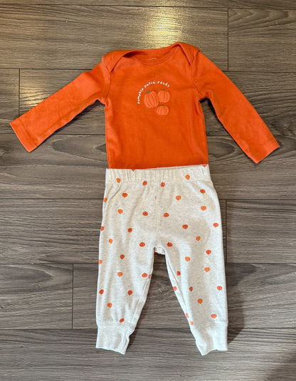 Pumpkin Patch Outfit (6-9 Months), Kids 9 Month (6-9M)