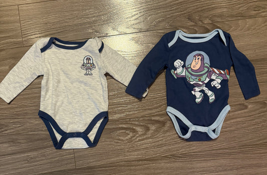 Set of Buzz Lightyear Onesies - 3 Months, Kids 3 Month (0-3M)