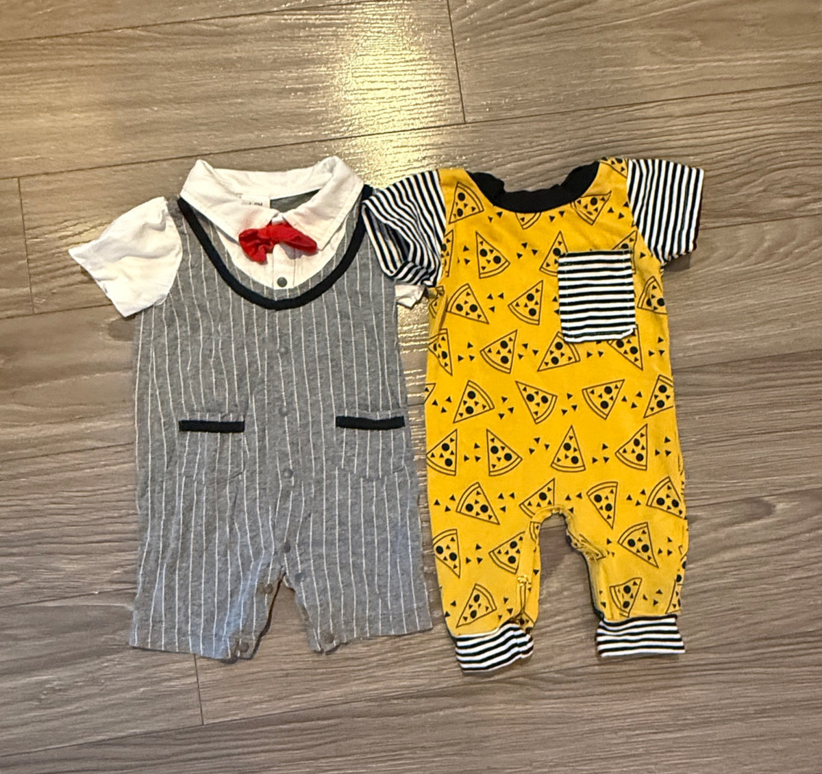 Set of Two Shorts Onesies (6-9 Months), Kids 9 Month (6-9M)