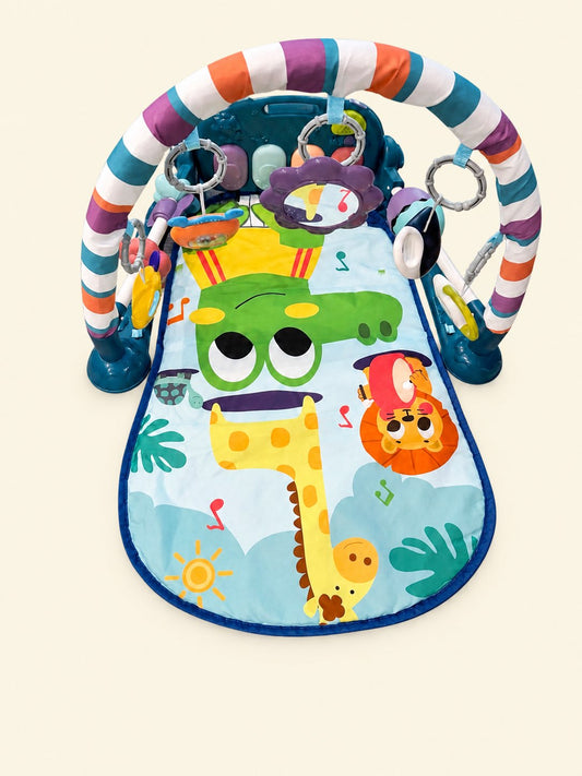 Baby Play Gym Mat with Kick Piano