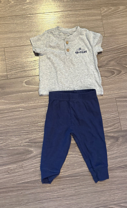 Co-Pilot Outfit (3-6 Month), Kids 6 Month (3-6M)