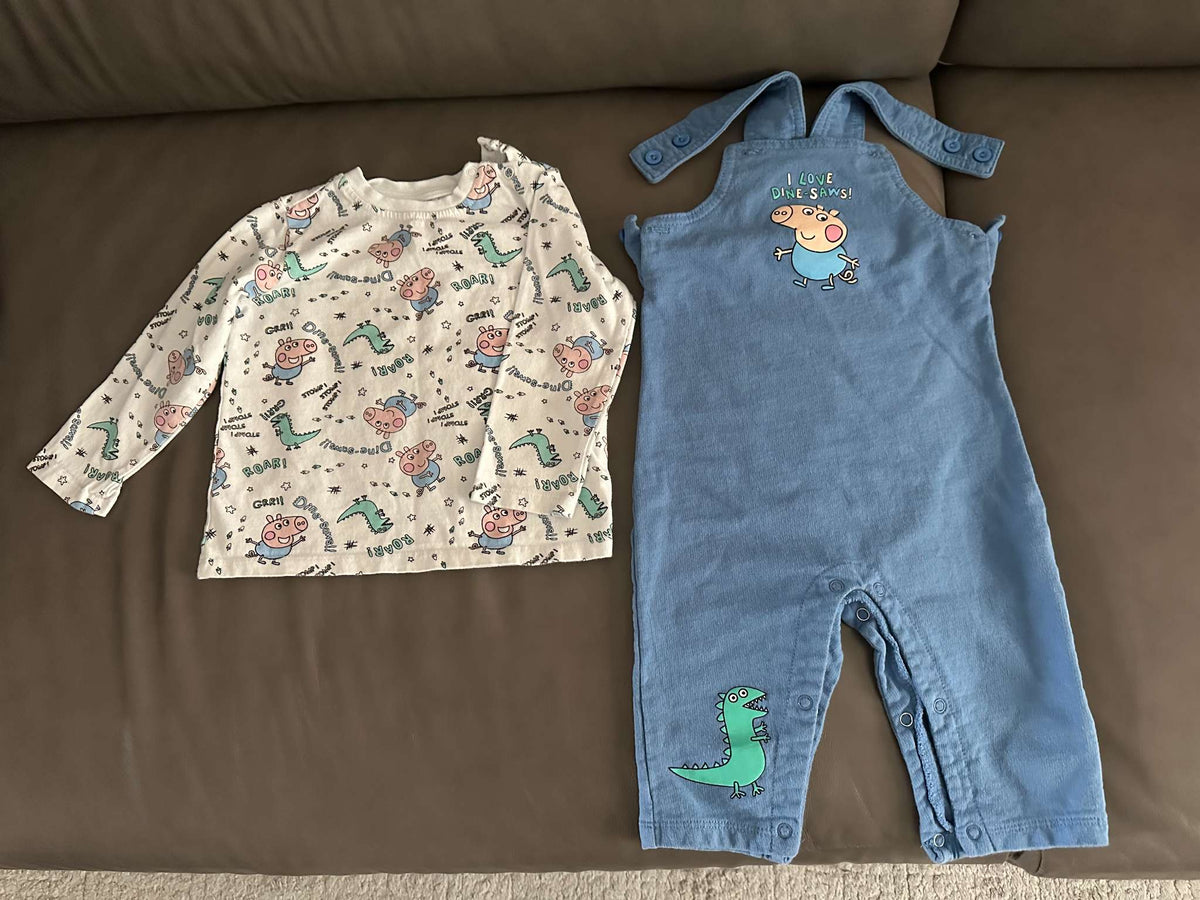 Peppa Pig set size 86 (12-18months), Kids 18 Month (12-18M)
