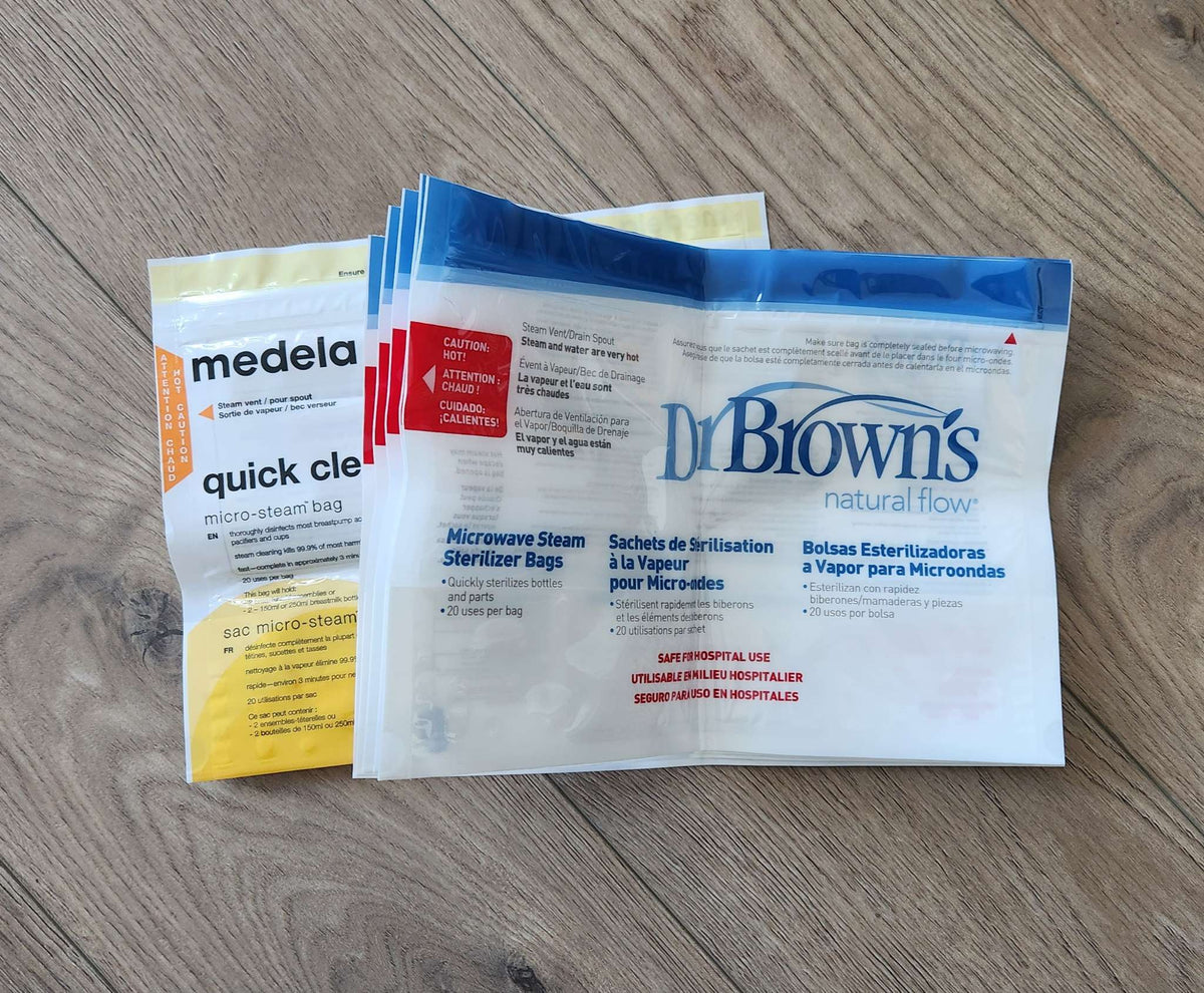 6 Microwave Sterilizer Bags