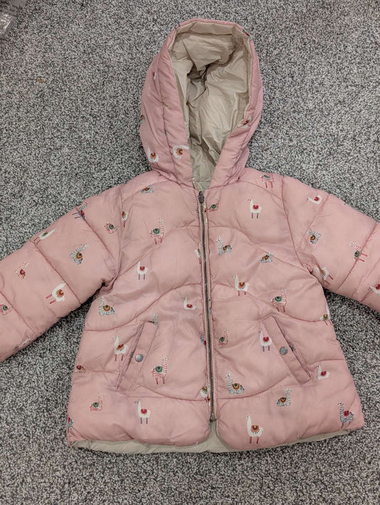 Zara winter jacket size 2-3, Kids 2T