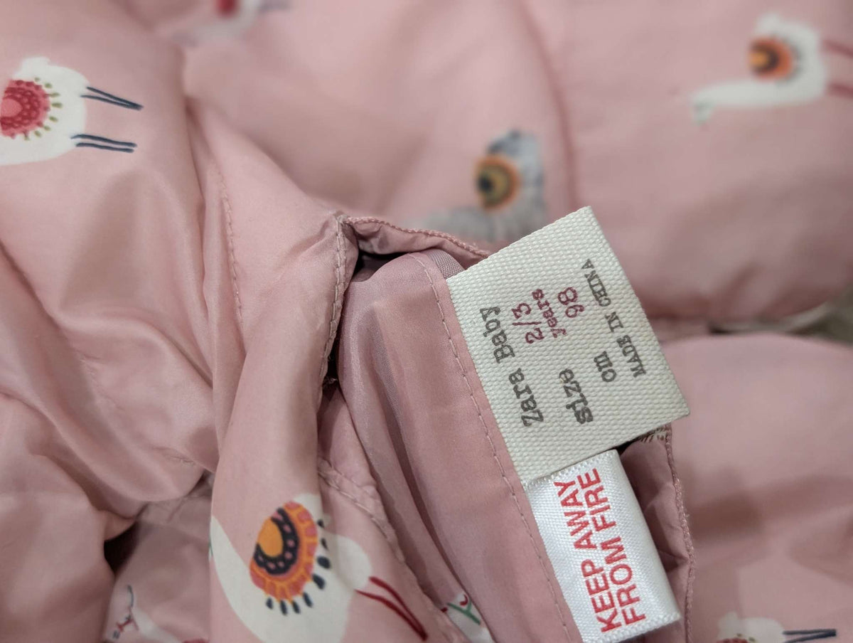 Zara winter jacket size 2-3, Kids 2T