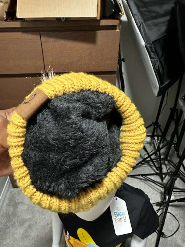 Winter hats with insulated lining