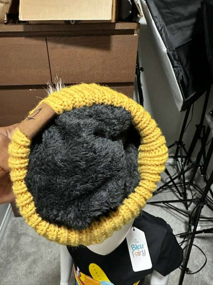 Winter hats with insulated lining
