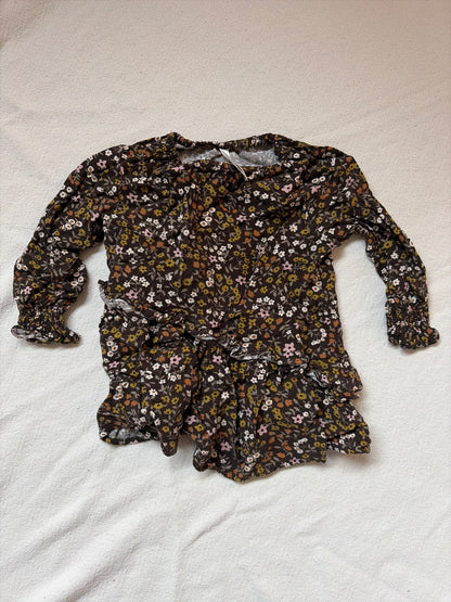 Rylee + Cru floral dress 12-18 m, Kids 18 Month (12-18M)