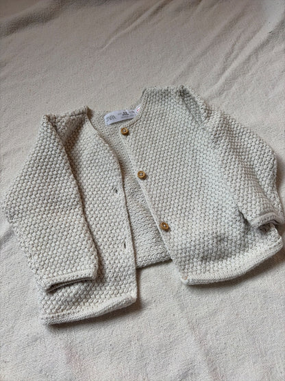 Zara knit sweater 6-9 month, Kids 9 Month (6-9M)