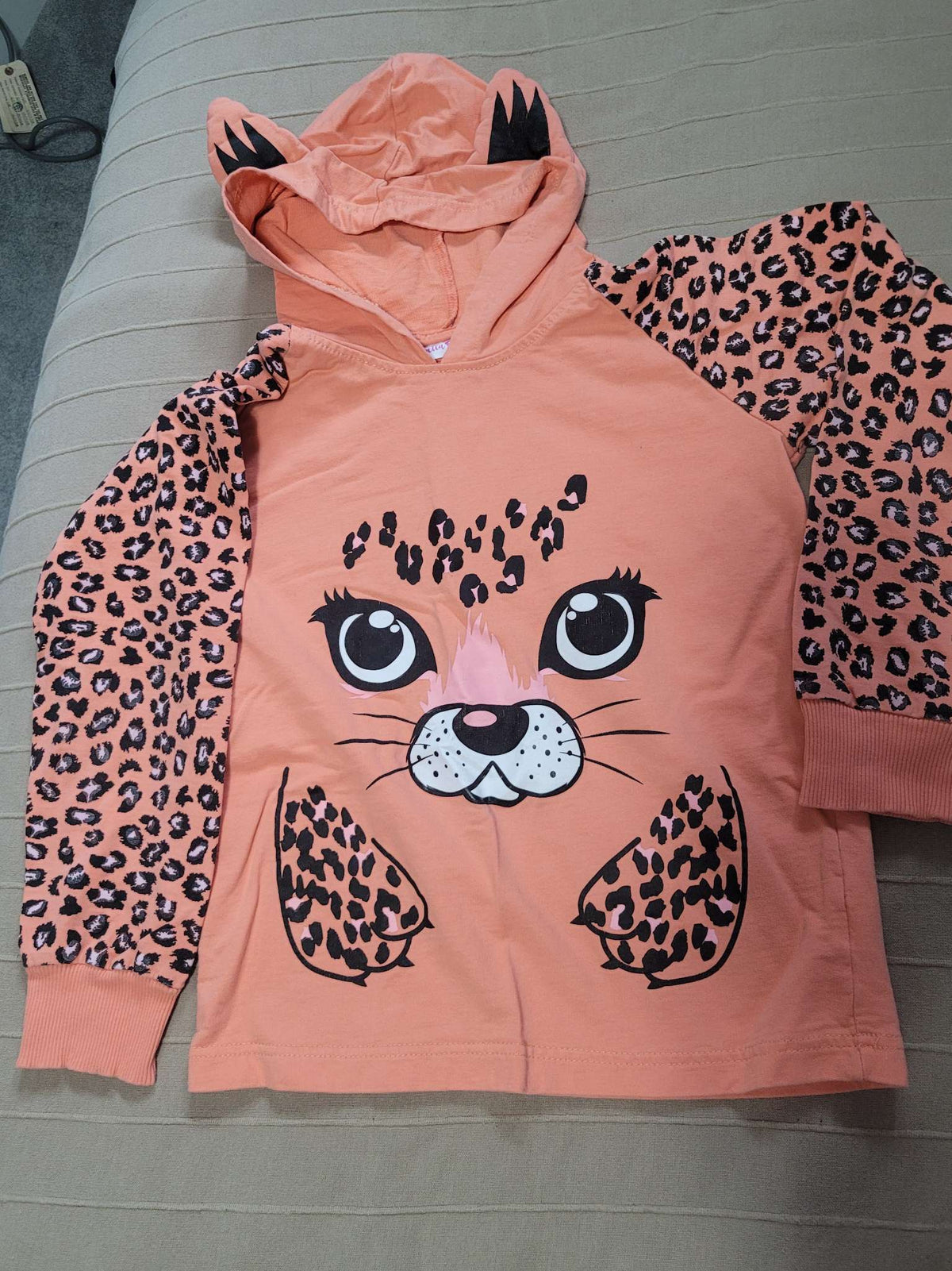 Cat Hoodie with Ears , Kids 10