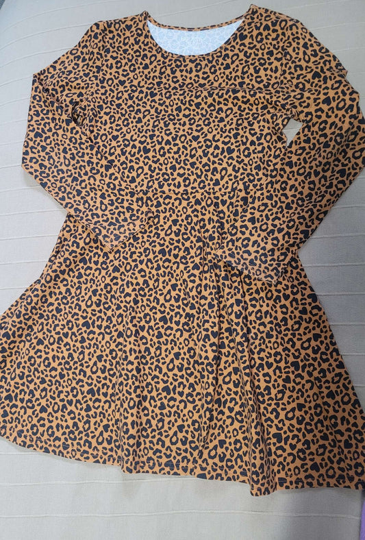 Cougar print dress , Kids 10