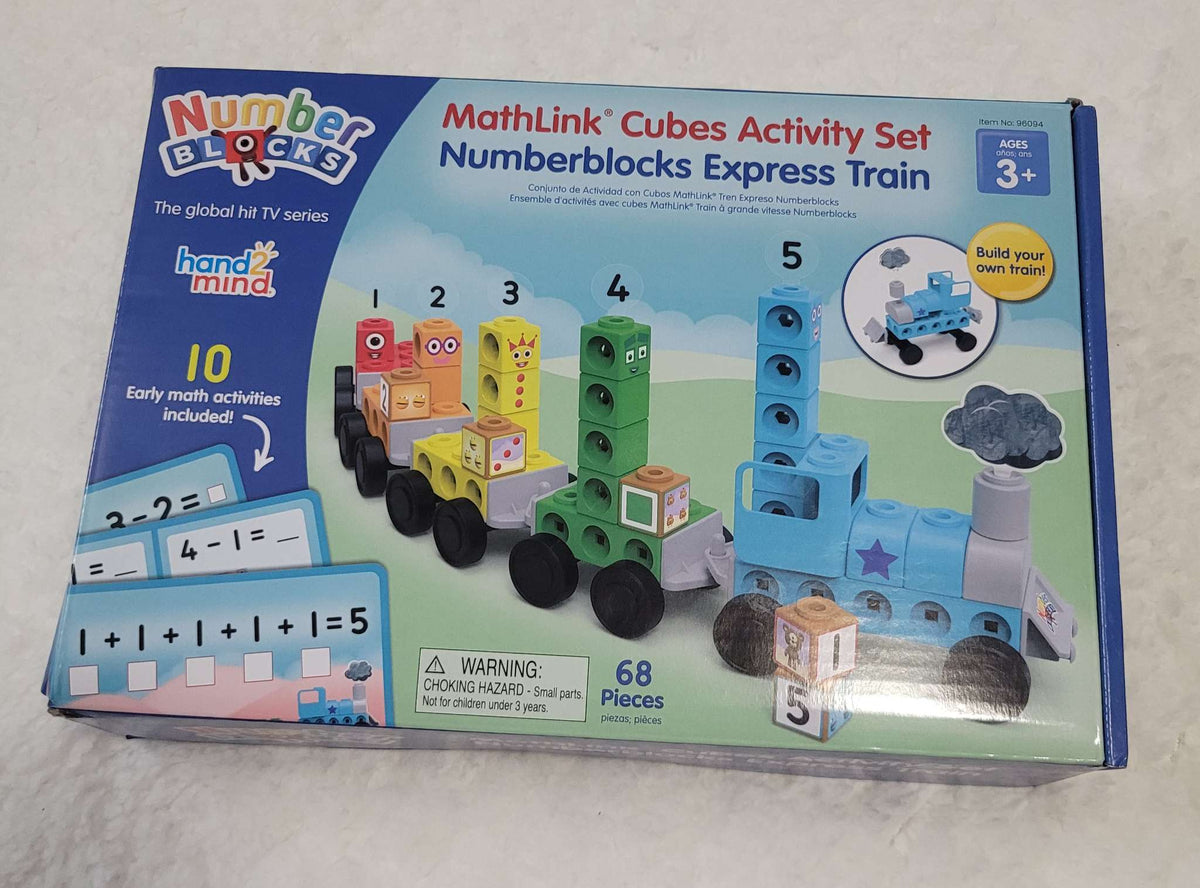 Number Blocks Train Activity Set