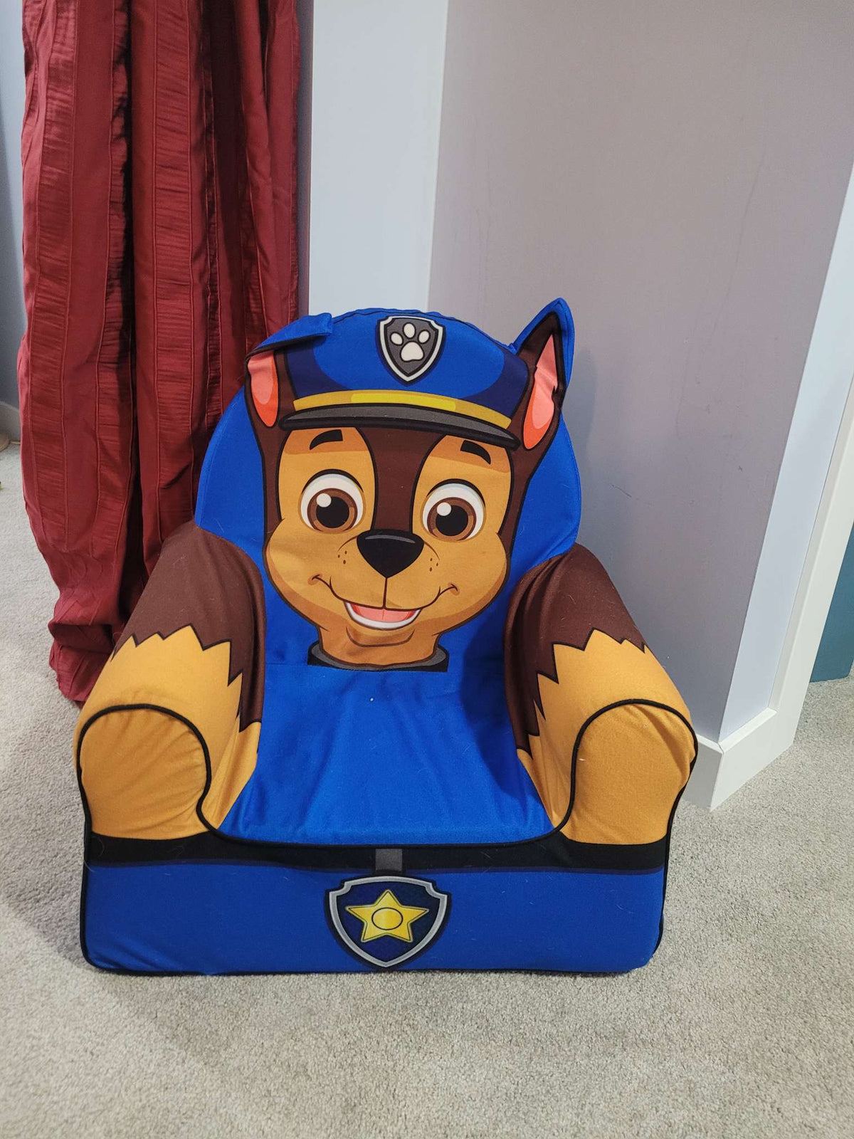 Chase paw patrol foam chair