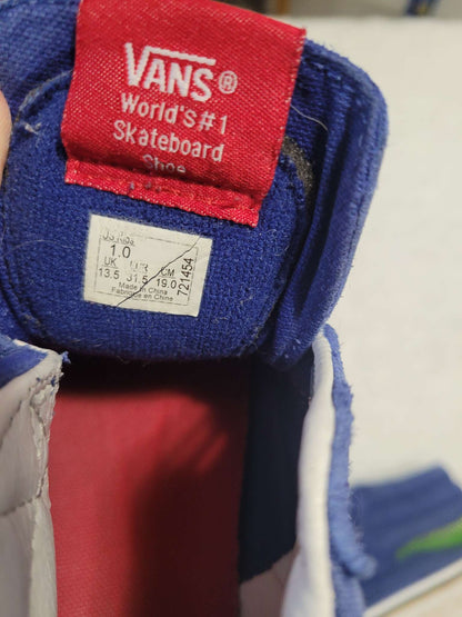 Vans hightop runners, Shoes 10 (Toddler:2-4yr)