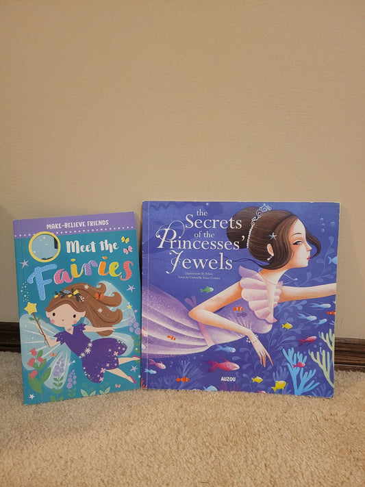 A fariy book with a princess book